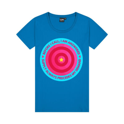 Affirmation Tee - Before I call TURQ Thumbnail