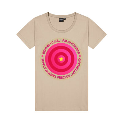 Affirmation Tee - Before I call TAN Thumbnail